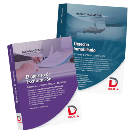 Pack Proceso De Escrituracion+ Derecho Inmobiliario - Acquarone, María. Mosquera, Celia