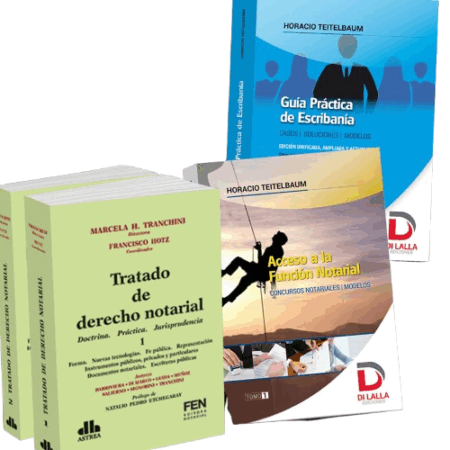 PACK -Tratado de Derecho Notarial + Acceso A La Función Notarial + Guia Practica de Escribania - Tranchini. Teitelbaum