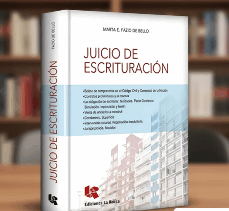 Juicio de Escrituración - Fazio de Bello, A