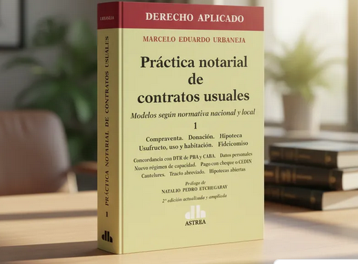 Práctica Notarial de contratos usuales. Nuevo CCCN - Urbaneja, Marcelo