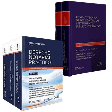 Colección Obras Esenciales Para La Función Notarial - D Alessio - Esper