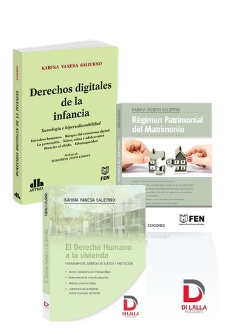 Colección Salierno. Régimen Patrimonial del Matrimonio + El derecho humano a la vivienda - Salierno, Karina V