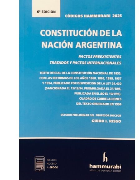 Constitución Nacional 2025 - Hammurabi, 2025
