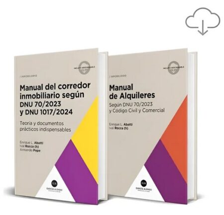 Manual De Alquileres + Manual del Corredor Inmobiliario C/ DNU.2025. - Abatti,Enrique L.   / Ival Rocca (h) - Image 3