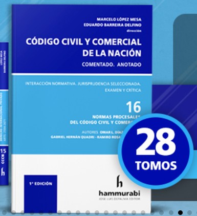 Código Civil y Comercial Comentado. Anotado. 28 Tomos - López Mesa, Marcelo (Dir)