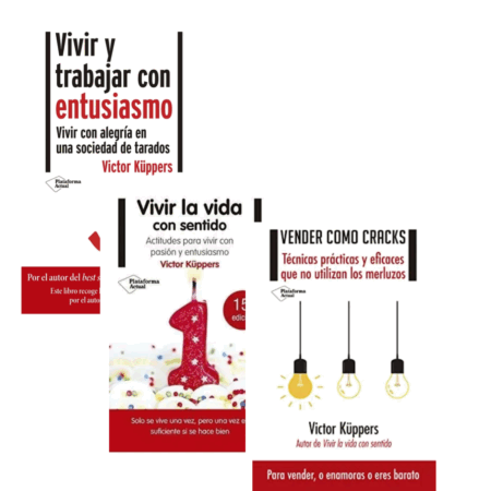 Pack Vender Como Cracks + Vivir Y Trabajar Con Entusiasmo +Vivir La Vida Con Sentido - Kuppers, Victor