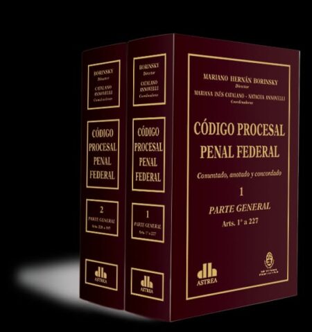 Código Procesal Penal Federal. 2 tomos Enc - BORINSKY, Mariano H. (Director) - Image 2