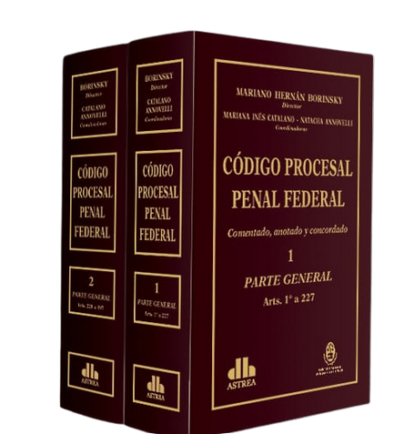 Código Procesal Penal Federal. 2 tomos Enc - BORINSKY, Mariano H. (Director)