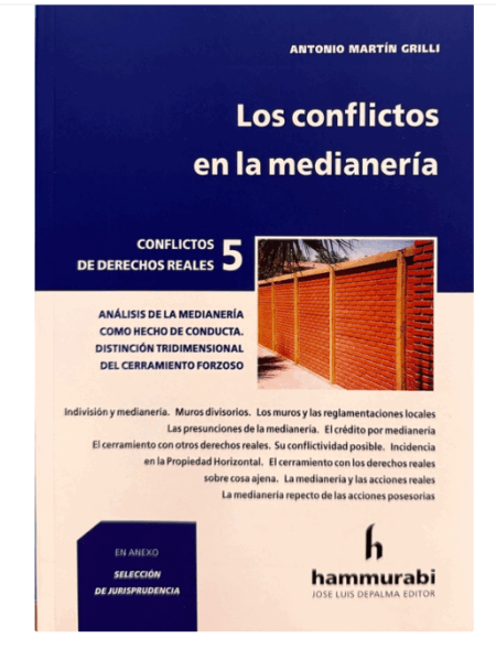 LOS CONFLICTOS EN LA MEDIANERIA 4 - Grilli, Antonio
