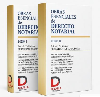 Obras esenciales de Derecho Notarial, 2 tomos - Cosola, Sebastián Justo - Image 7