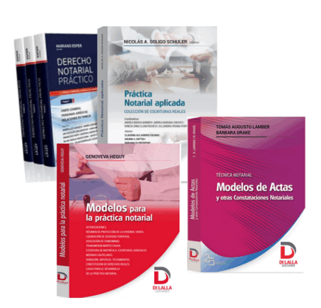 Pack Modelos para la Practica Notarial - Lamber. Soligo Schuler. Heguy. Esper, M
