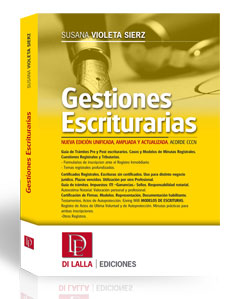 Gestiones Escriturarias- Sierz, Susana Violeta