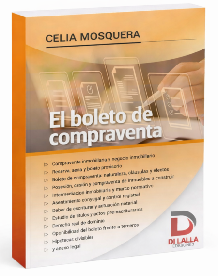El boleto de compraventa - Mosquera, Celia. *Precompra. Febrero 2026