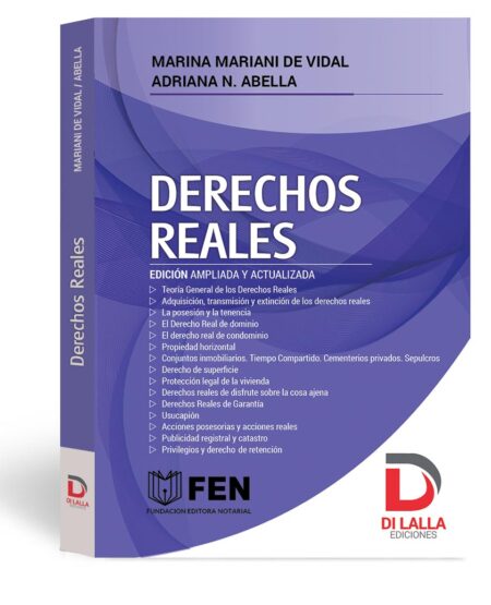 Derechos Reales. edicion actualizada y ampliada- Mariani de Vidal, Marina - Abella, Adriana