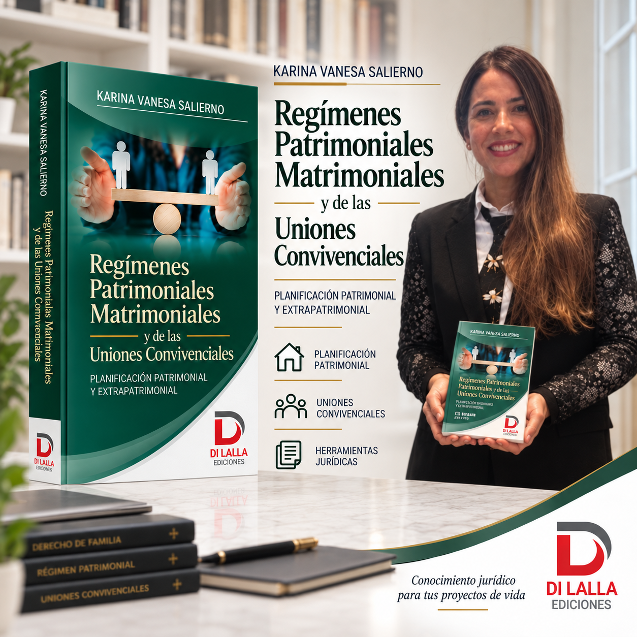 Régimenes patrimoniales matrimoniales y de las uniones convivenciales - Salierno, Karina Vanesa. - Imagen 2