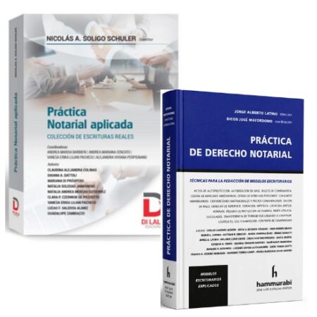 + Vendido. Pack. Práctica Notarial + Aplicada. Soligo Schuler. Latino. Mayordomo