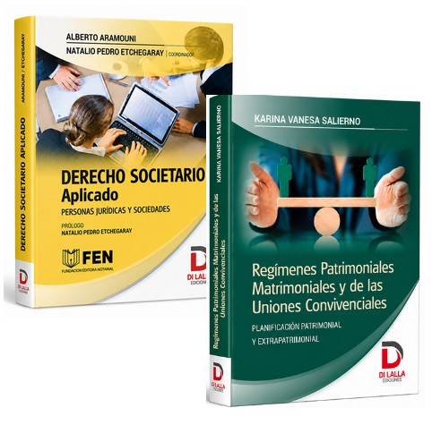 Régimenes Patrimoniales Matrimoniales+ Derecho Societario Aplicado – Aramouni. Etchegaray. Salierno