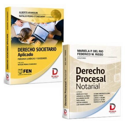 Promo Pack. Derecho Societario Aplicado. + Derecho procesal notarial - Aramouni, A. Etchegaray, N. Del Rio, M. Risso.