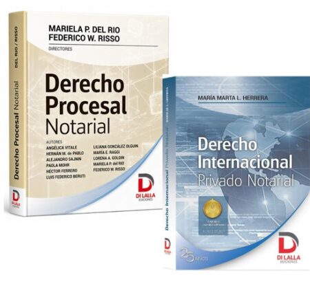 Derecho procesal notarial + Derecho internacional privado notarial - Del Rio, M. Risso. Herrera, M. M